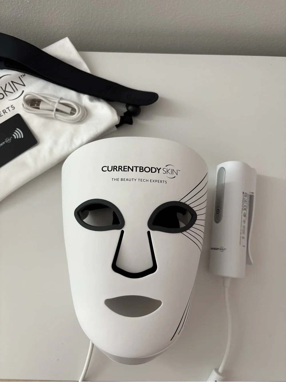 White LED Facial Mask - Professional Skin Red Light Therapy
